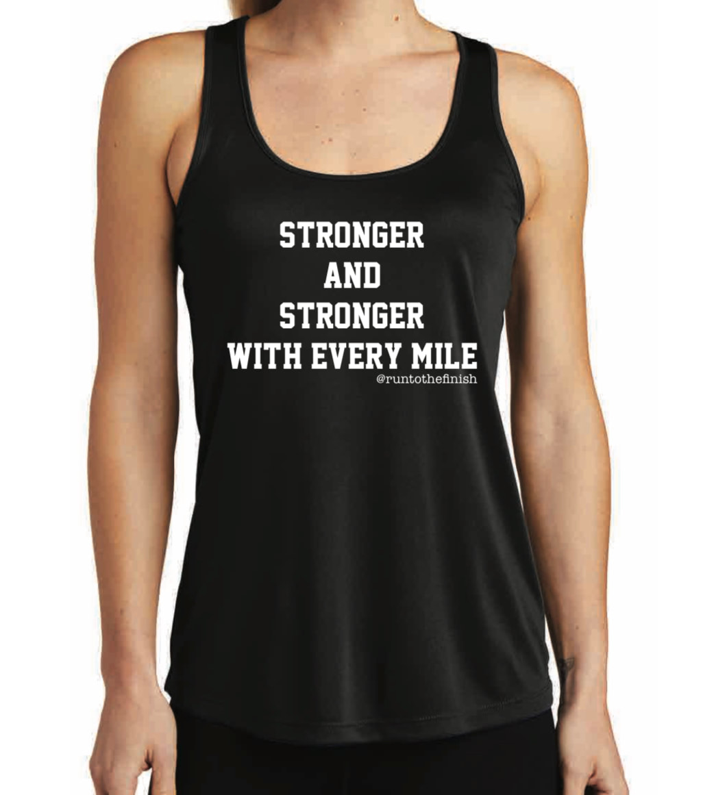 Stronger & Stronger with Every Mile